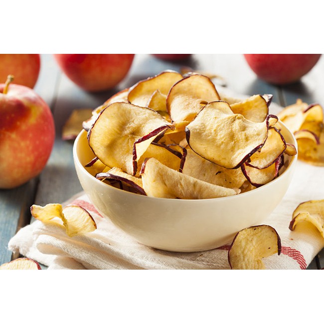 [HÀNG MỚI VỀ] Táo Sấy Giòn Mật Ong Back To Basic DJ&amp;A 30g – Crispy Baked Apple slices With Honey 30G