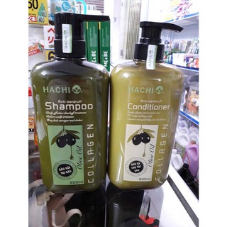 Cặp gội xả HACHI Tóc Gàu 800ml