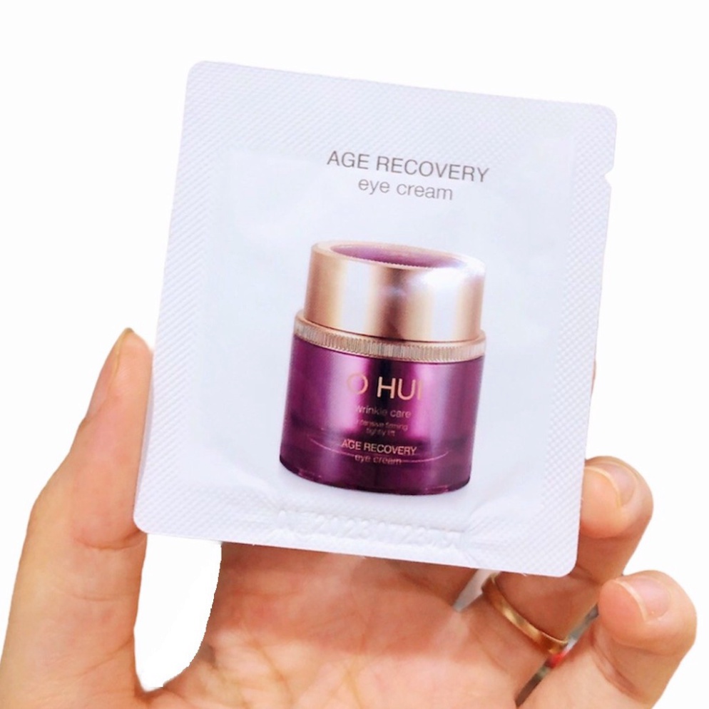 OHUI Kem dưỡng mắt màu tím Age Recovery Eye Cream 1ml/pc OH01T