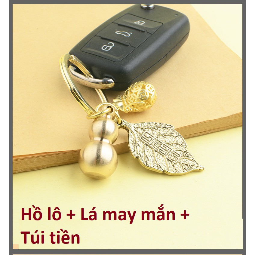 Móc Khóa Xe, Móc Khóa Nhà Màu Vàng Gold Đúc Sang Trọng, Đem Lại Tài Lộc, May mắn Cho Chủ Nhân [Đủ Kiểu Lựa Chọn]