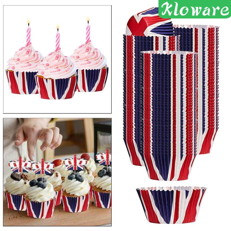 Set 200 Đế Bánh Cupcake Nhiều Kiểu Dáng Tiện Dụng Chất Lượng Cao