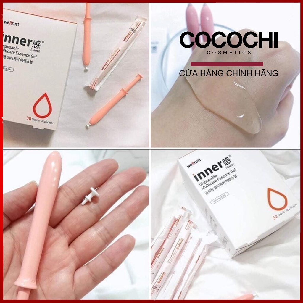 Đũa thần INNER Gel phụ khoa vệ sinh phụ nữ se khít làm hồng vùng kín Hàn Quốc 2ml