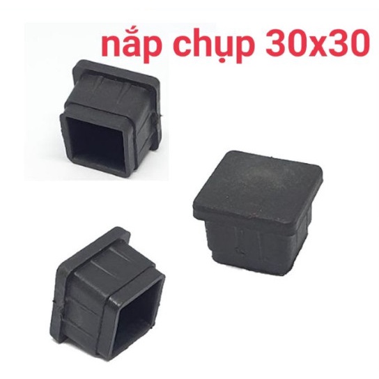 COMBO 10 CÁI - NẮP CHỤP NHỰA NHÉT TRONG SẮT HỘP - VUÔNG