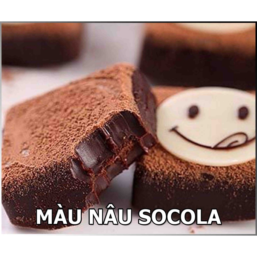 MÀU NÂU SOCOLA – MÀU THỰC PHẨM