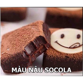 Màu nâu socola – màu thực phẩm