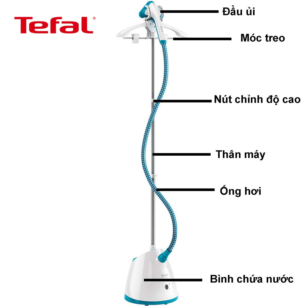 Bàn ủi hơi nước đứng Tefal IT2460E0 công suất 1800W - Hàng chính hãng, bảo hành 24 tháng