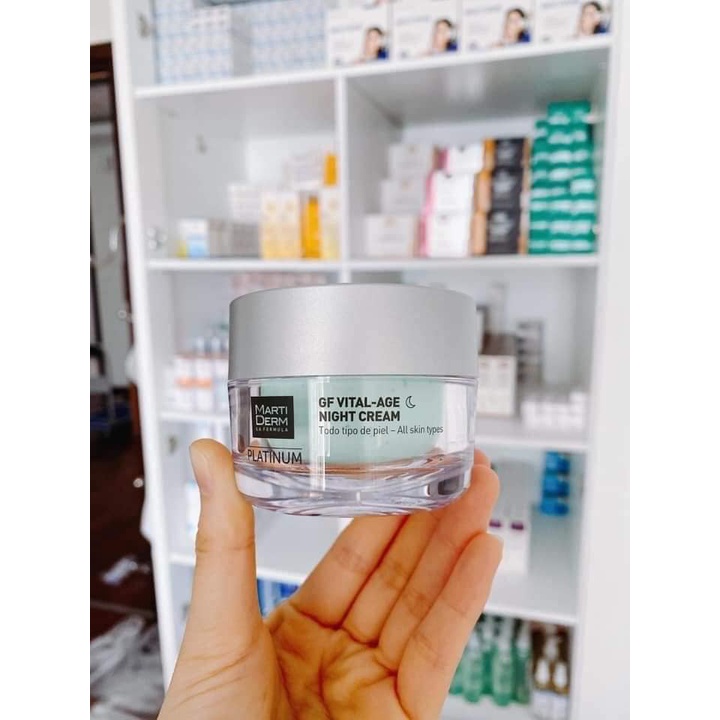 Kem Dưỡng Phục Hồi Trẻ Hóa da Matiderm Platinum GF Vital Age Night Cream - BÁC SĨ NGHĨA