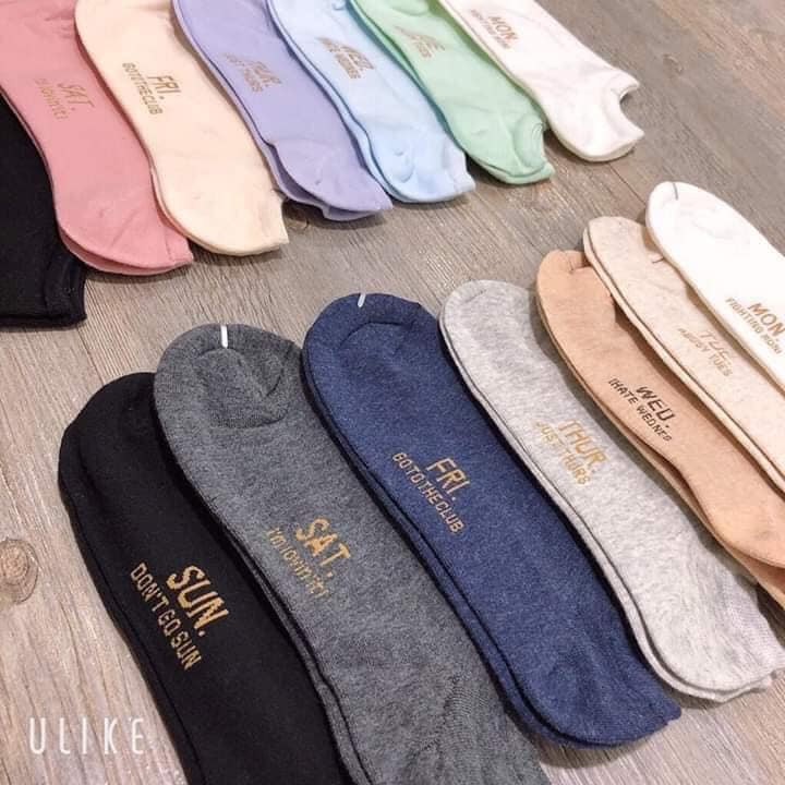 Set tất tuần 7 ngày 7 đôi