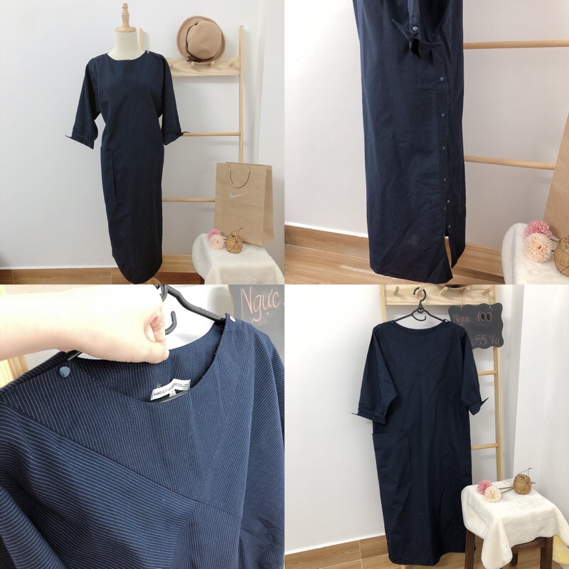 Đầm sơ mi Nhật Hàn hiệu hot