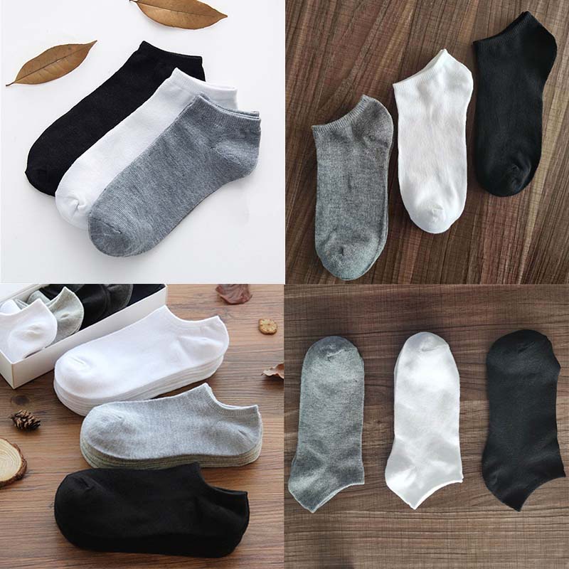 Vớ cổ ngắn thấm hút mồ hôi tốt cho nam nữ