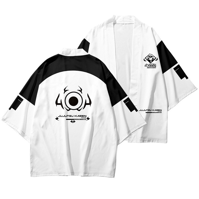 Áo Khoác Kimono Tay Dài Dáng Rộng In Hình Anime Độc Đáo Thời Trang Unisex