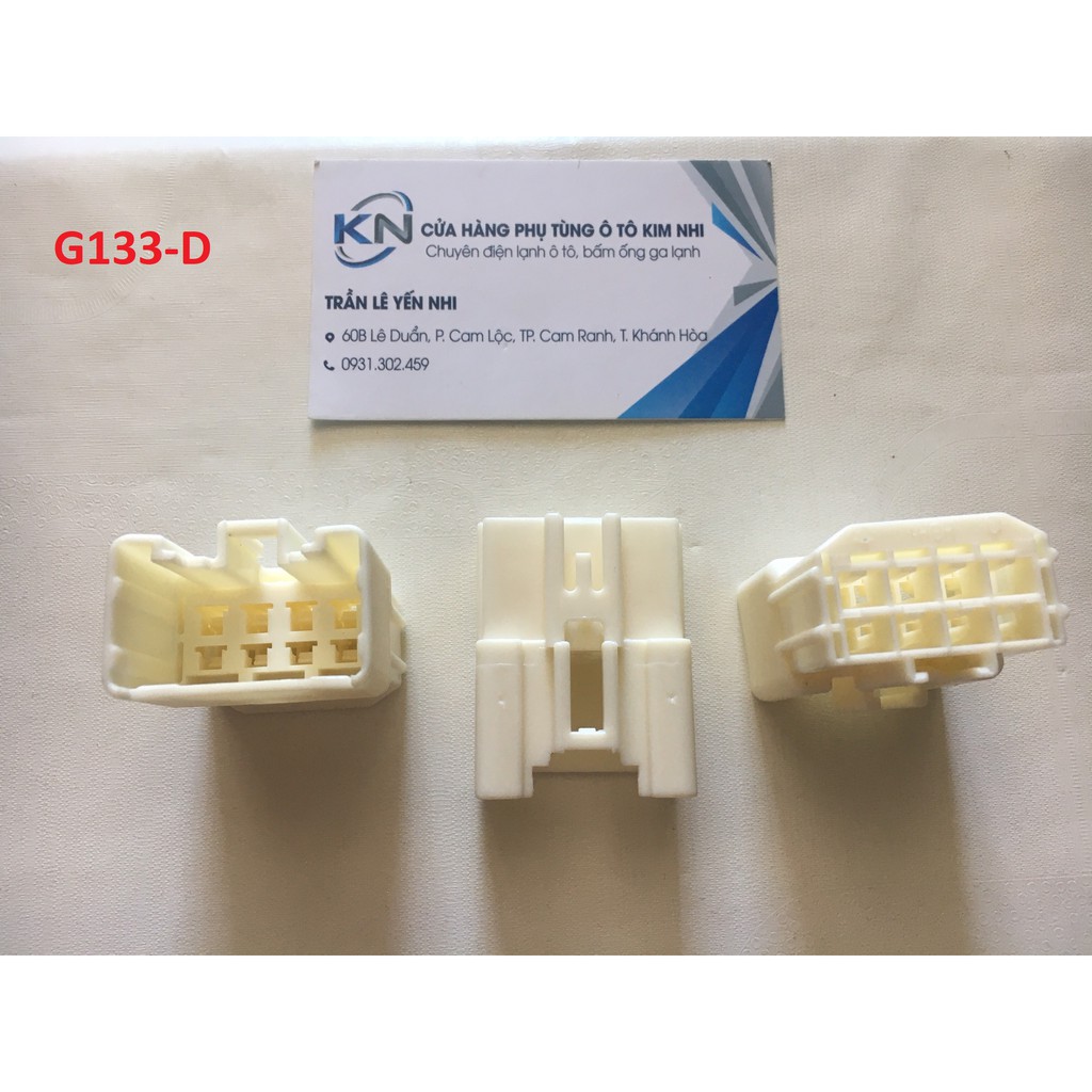 G133-Đầu nối ô tô 8 lỗ (có kèm cos)