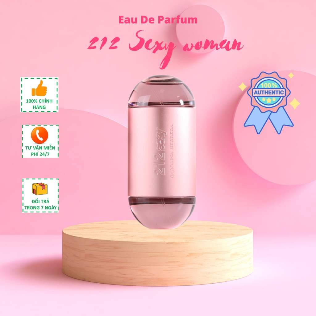 NƯỚC HOA NỮ 212 SEXY CHÍNH HÃNG 5ml, 10ml, 20ml
