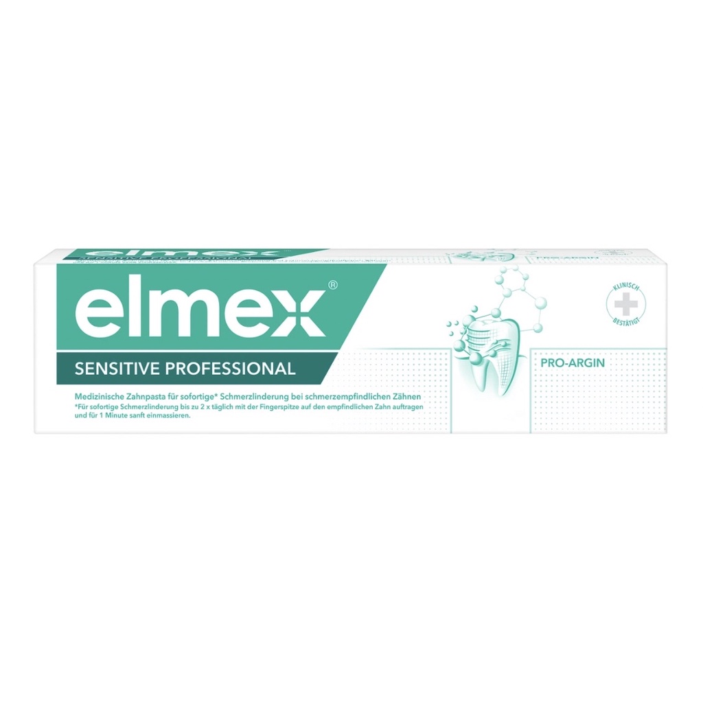 Kem đánh răng Elmex Sensitive Professional nội địa Đức 75ml cho răng siêu nhạy cảm