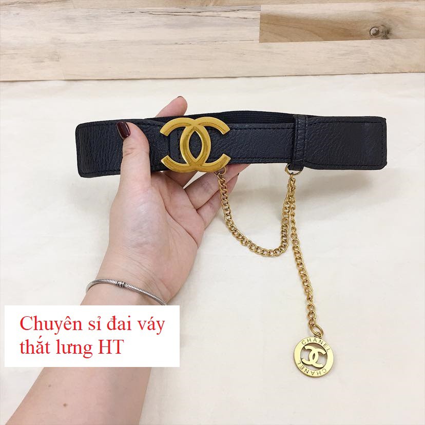 Đai váy KÈM CHAIN X đồng 4cm