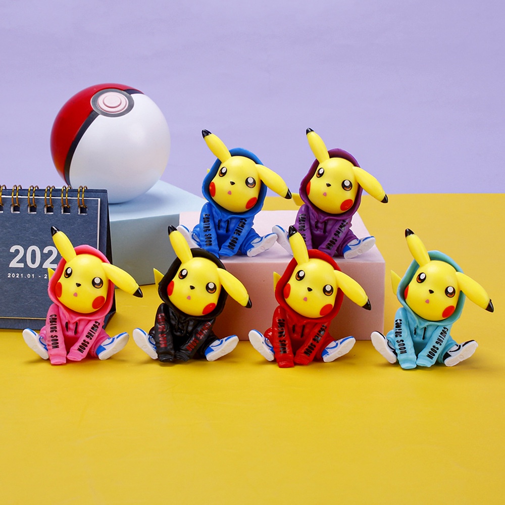 Mô Hình Nhân Vật Pikachu Bằng Pvc Đáng Yêu One