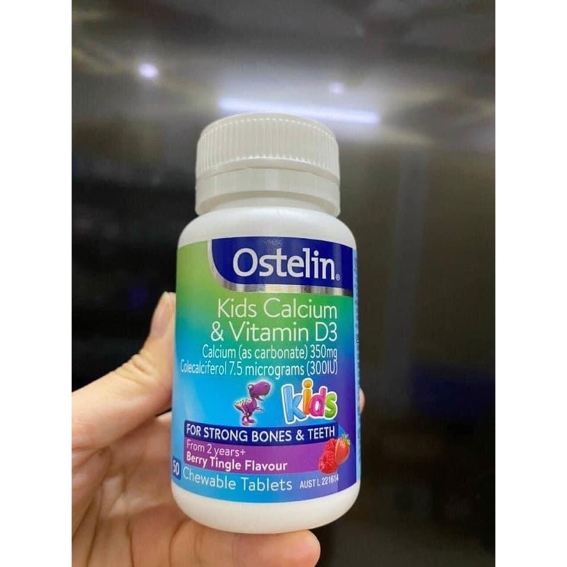 Vitamin D & Calcium Ostelin Kids