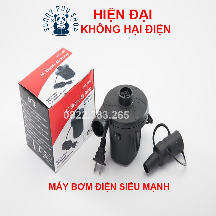 MÁY BƠM ĐIỆN 3 ĐẦU SIÊU MẠNH, NHỎ GỌN, BƠM PHAO, BƠM BÓNG BAY SIÊU NHANH GIÚP TIẾT KIỆM THỜI GIAN, CÔNG SỨC