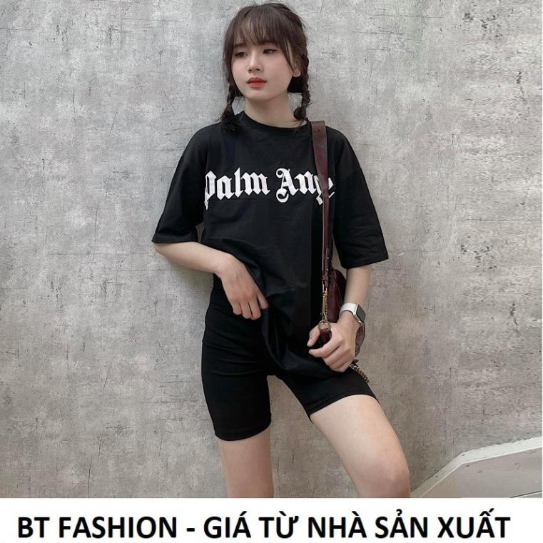 : Áo Thun Phom Rộng / Quần Ngố Thun Ôm Legging  BAOTIN FASHION