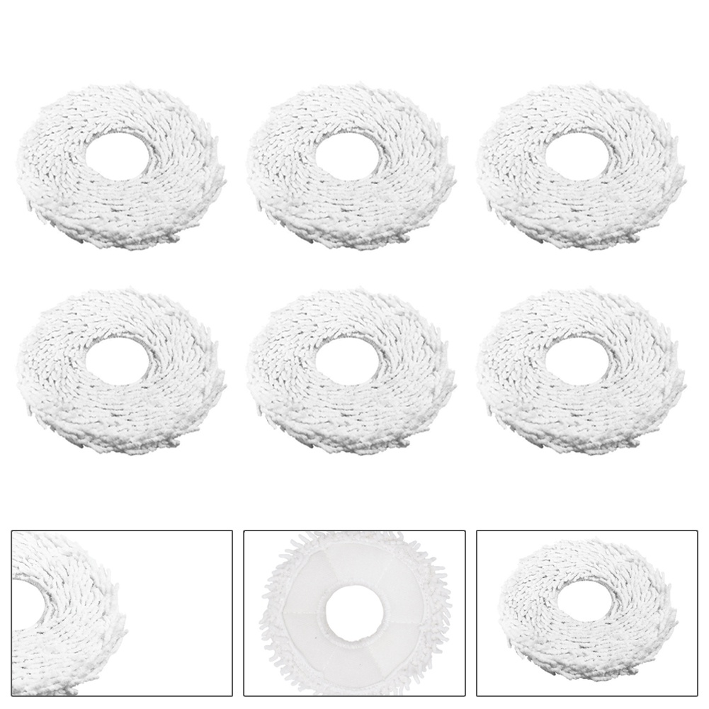 Bộ 5 Miếng Vải Lau Nhà Tự Làm Sạch Cho Bot W10 &amp; W10 Pro