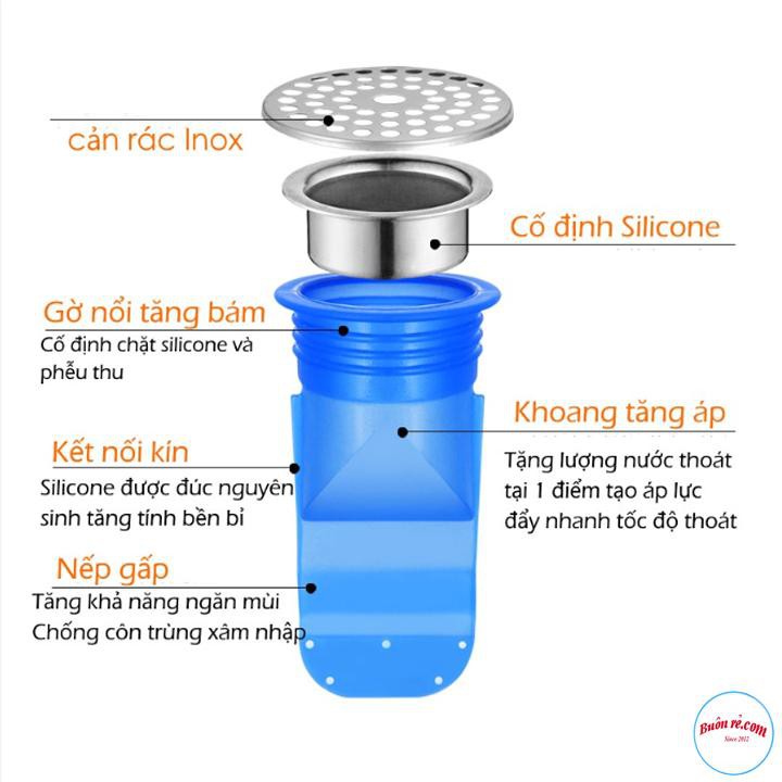 Ống Chặn Mùi Hôi Cống POP Ngăn Côn Trùng Xâm Nhập - [Kho Đức Quân]