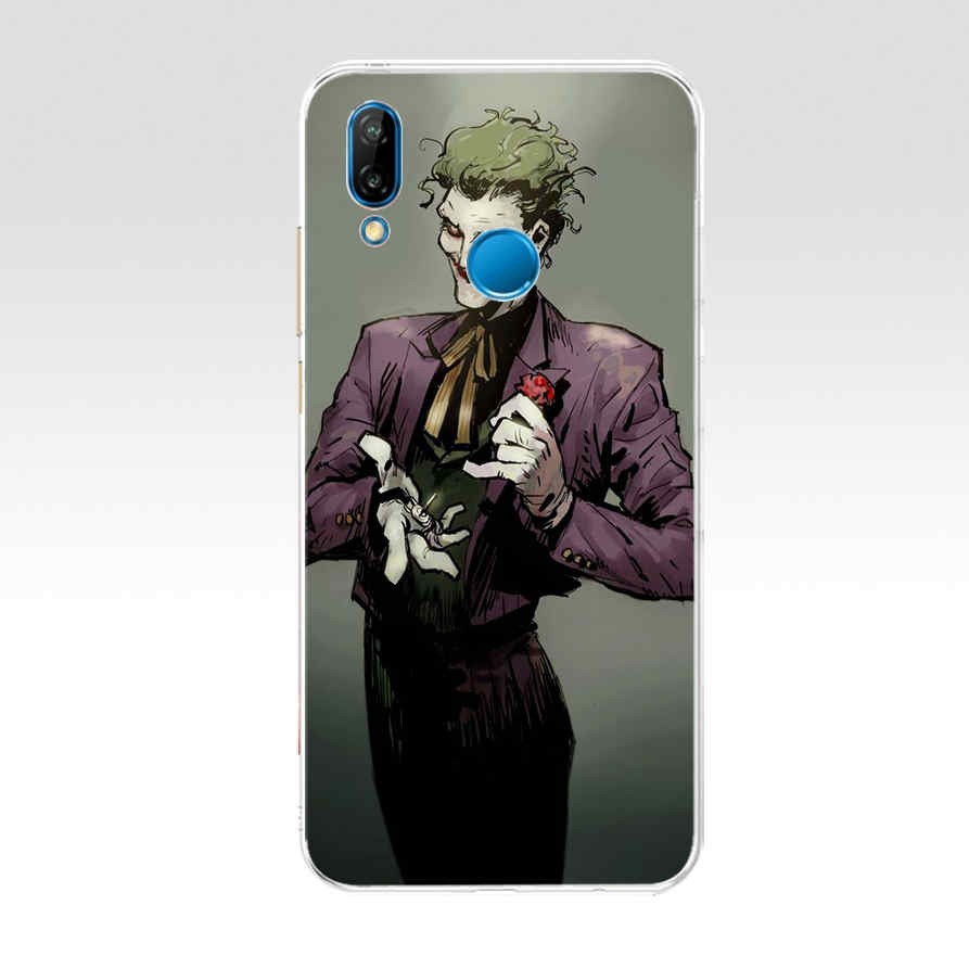 Ốp Lưng Tpu Hình Joker / Batman Cho Xiaomi Redmi Note 5 Pro / 5a Pro / 6 Pro / 7 / 8