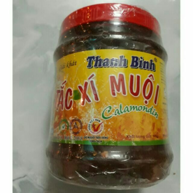 Đá me hạt dẻo - Tắc xí muội - Chanh muối