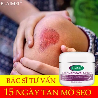ELAIMEI kem làm mờ sẹo 50g Nuôi dưỡng sâu cải thiện sẹo.Thích hợp cho sẹo mụn, bỏng và bỏng nước, sẹo phẫu thuật vv.