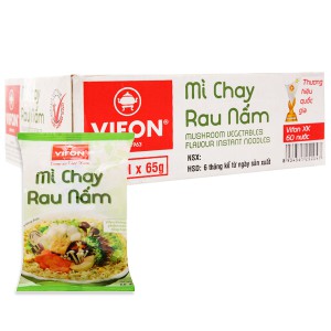 Thùng 30 Gói Mì Chay Rau Nấm VIFON