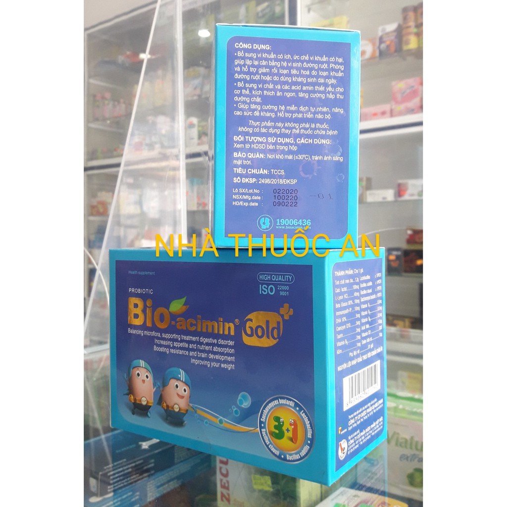 BIO - ACIMIN GOLD - phát triển trí não - tăng sức đề kháng