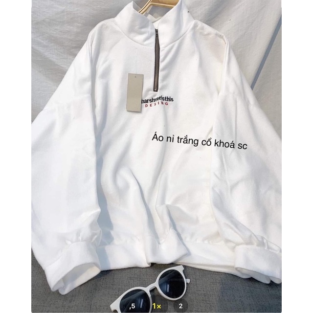 Áo nỉ khoá cổ | BigBuy360 - bigbuy360.vn