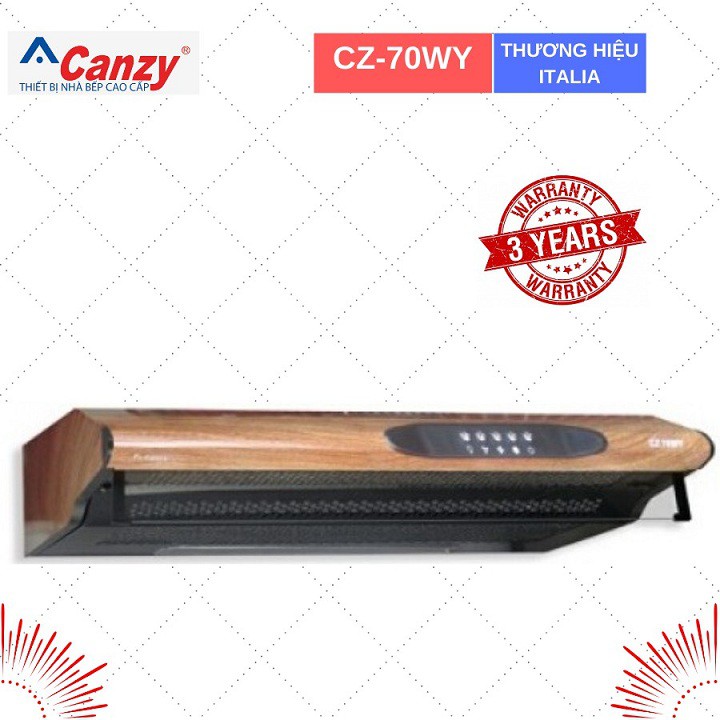 Máy hút mùi cổ điển Canzy CZ 70WY-70cm, Bảo Hành Chính Hãng 36 tháng