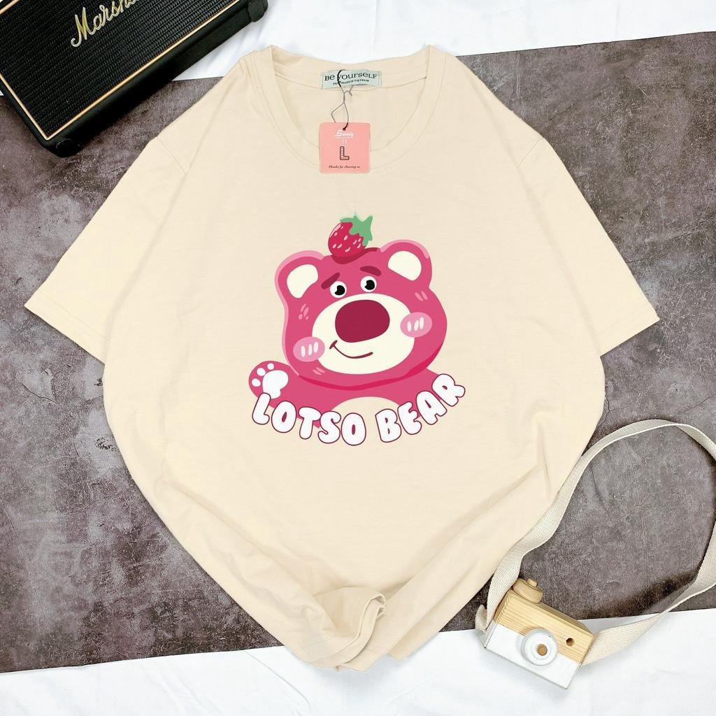 Áo thun tay ngắn Be Yourself unisex size M L XL - Lotso Bear