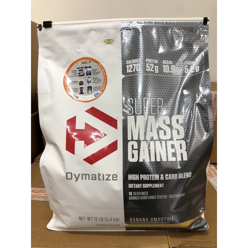 Tăng cân nhanh - Super Mass Gainer 12lbs