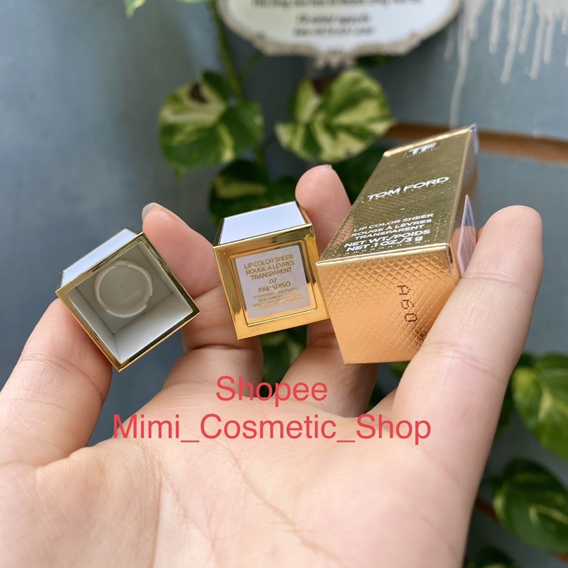 Son Tom Ford vỏ trắng đủ màu 07,03,04,05,06 AUTH