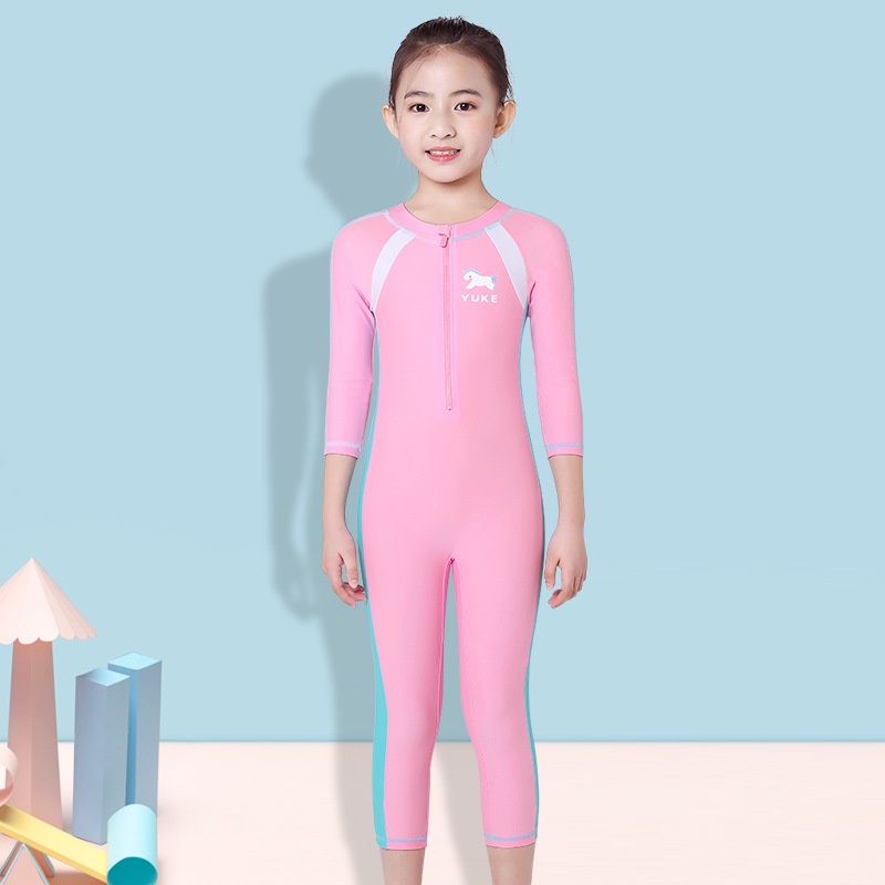 Đồ bơi bé gái, dạng liền, chất vải cao cấp cho bé từ 35-45kg