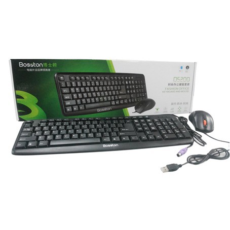 Combo Bàn phím + Chuột BOSSTON D5200 - HÀNG CHÍNH HÃNG | BigBuy360 - bigbuy360.vn