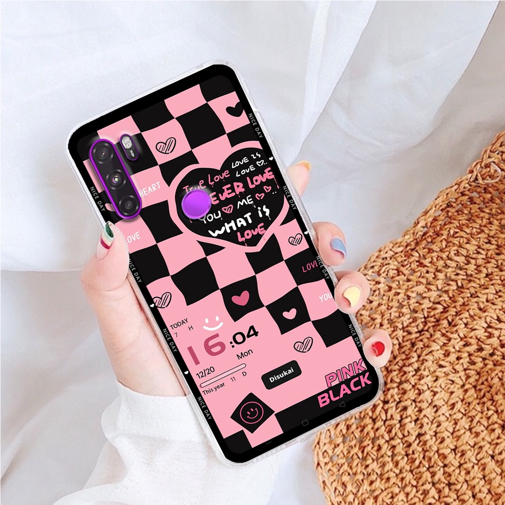 Ốp Lưng VSMART ACTIVE 1 - ACTIVE 1 PLUS - ACTIVE 3 ,  In Hình &quot;Black Haeart&quot; Phong Cách Đẹp.