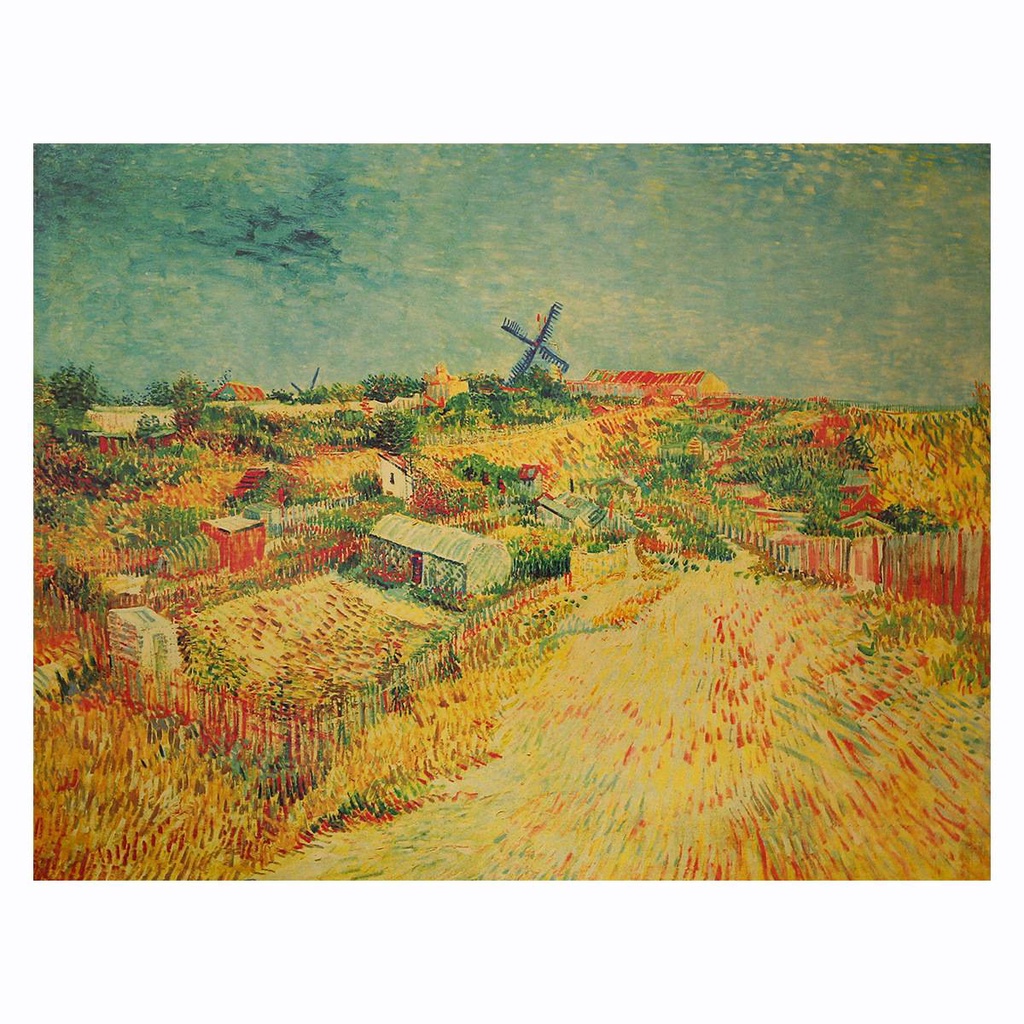 Áp Phích Dán Tường Trang Trí Nội Thất Phong Cách Vintage 35x46cm