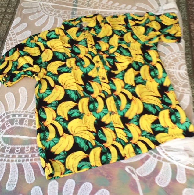 Áo Sơ Mi Chuối Nam, Quần Đùi Chuối Nam Vải Lanh Loại I Đủ Size Từ 55-115kg - Lucky Girl shop