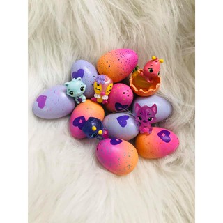 Trứng hatchimals 4 mùa, đồ chơi trứng tự nở giao màu ngẫu nhiên