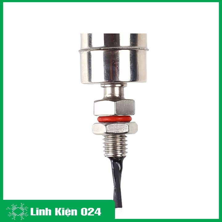 Công tắc cảm biến phao nước 2 phao thép 304 không gỉ điều chỉnh mức chất lỏng