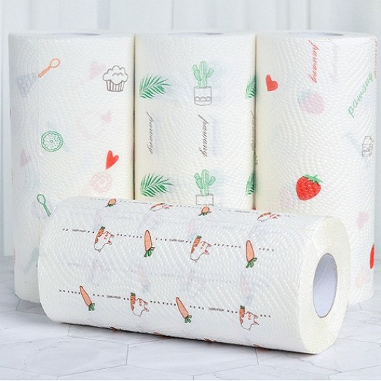 [FREESHIP] CUỘN GIẤY LAU ĐA NĂNG - THẤM DẦU, MỠ - LÓT BÀN ĂN CHỐNG THẤM, MÁY HÚT BỤI