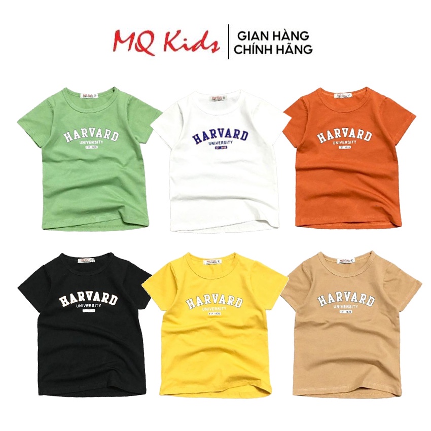 Áo thun bé trai size đại cotton 4 chiều VNXK