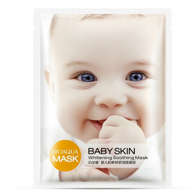 Mặt nạ mask em bé mask Baby Skin nội địa Trung Bioaqua | BigBuy360 - bigbuy360.vn