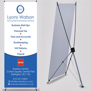 Standee X cường lực size 80*180cm - CLX80