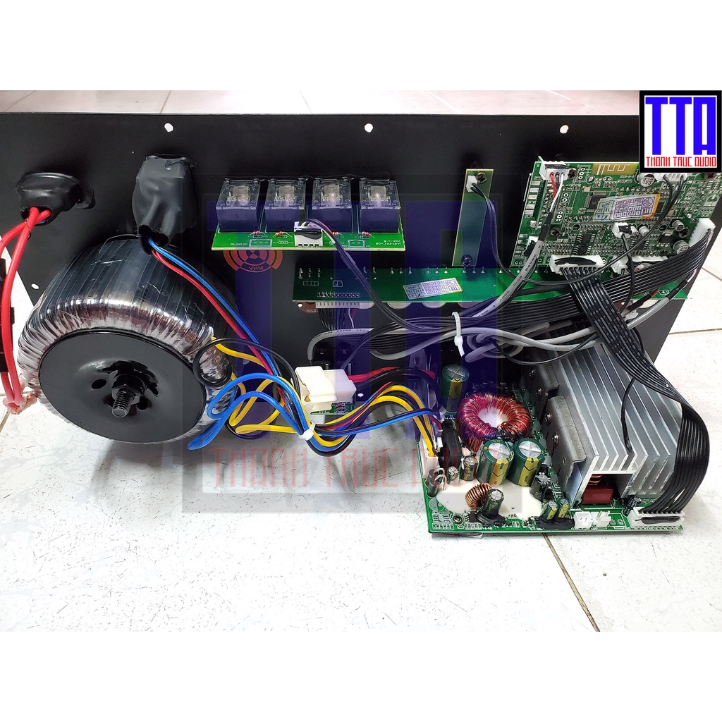 Bo mạch loa kéo - reverb DSP - delay - 5 tấc đơn - 4 tấc đôi - 19x38 - 9300N