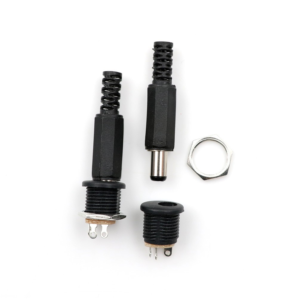 Set 10 Đầu Nối Ổ Cắm Nguồn Dc 5.5mm X 2.1mm