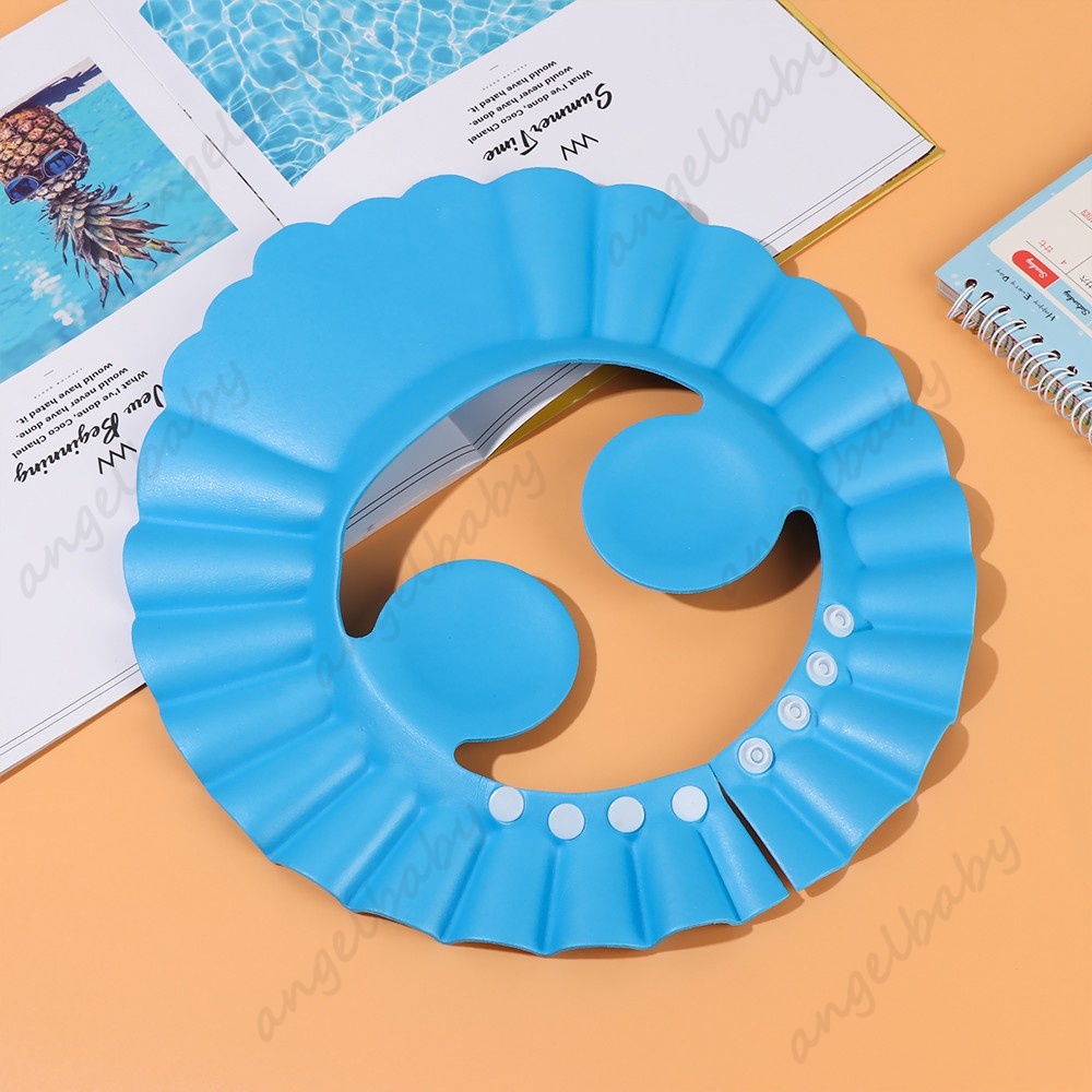 Mũ gội đầu chống thấm nước bảo vệ mắt mũi tai cho trẻ