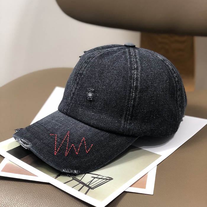 Nón lưỡi trai Jean Rách nam nữ Thơm's Cap freesize, XANH, ĐEN, XANH NHẠT